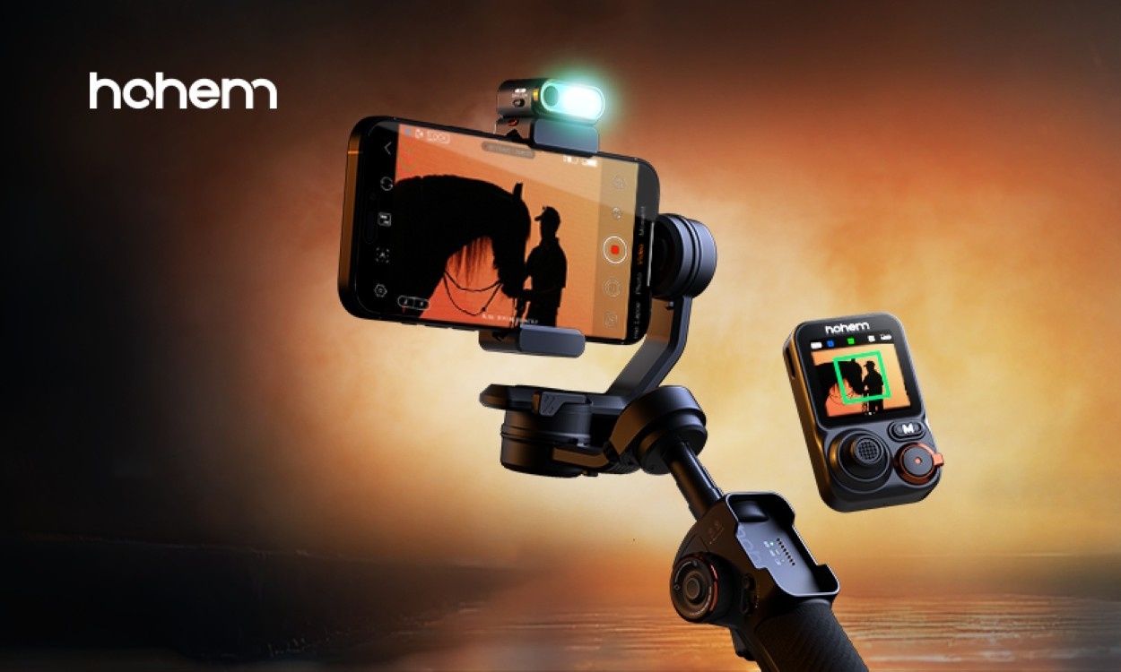 Hohem - AI Tracking Smartphone Gimbal Stabilizer Your Ultimate Companion for Smooth Videos