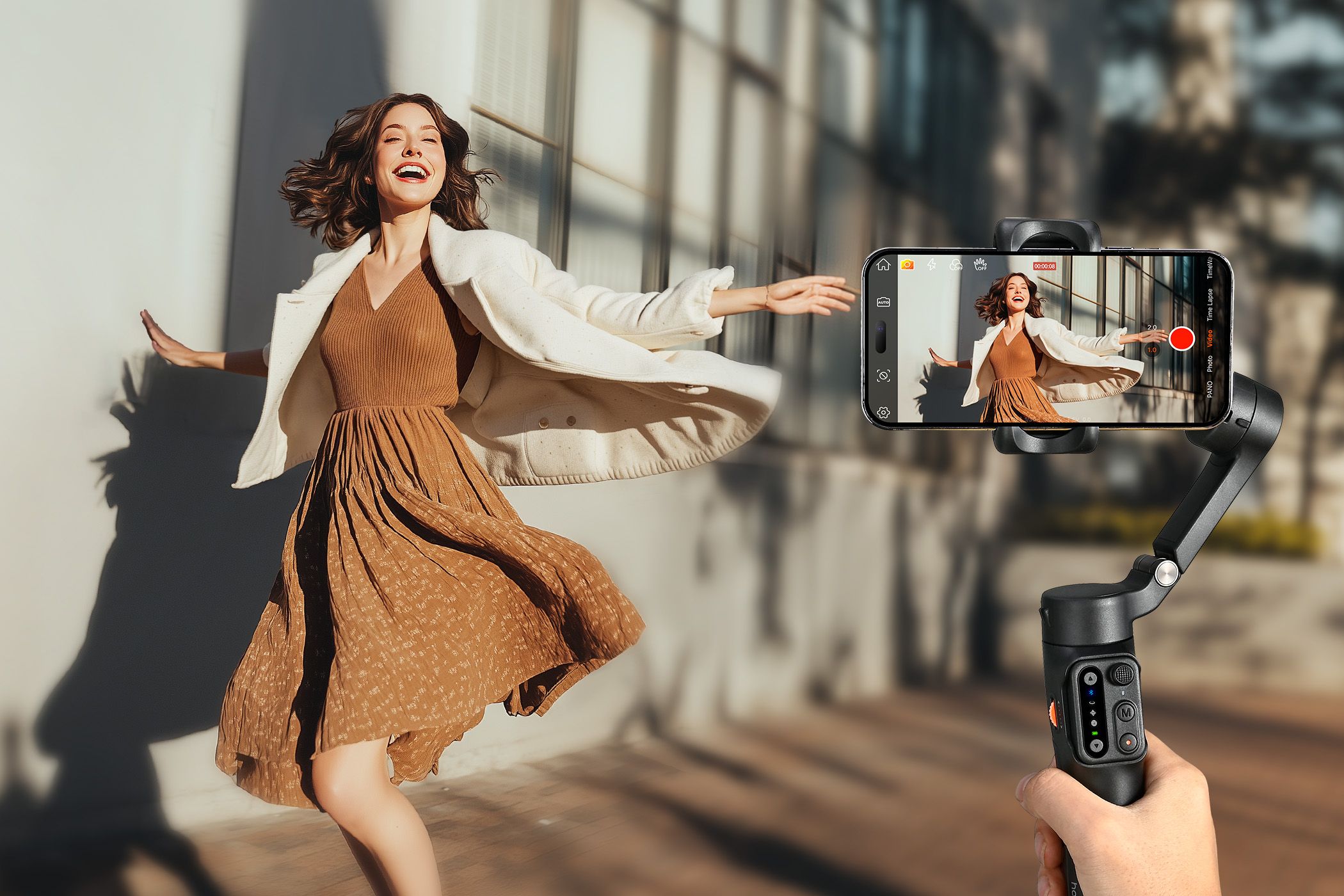 Hohem - AI Tracking Smartphone Gimbal Stabilizer Your Ultimate Companion for Smooth Videos